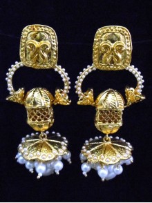 Polki Earrings